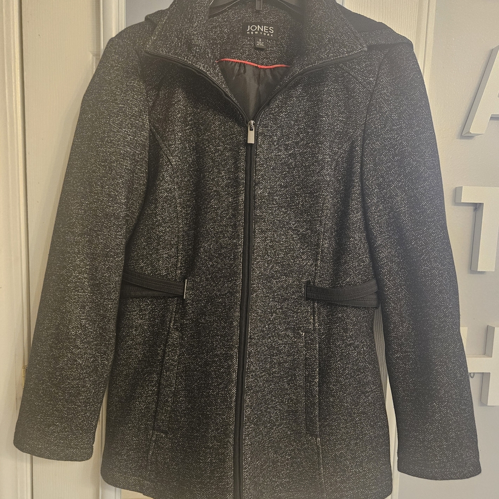 Jones New York Charcoal Utility Jacket